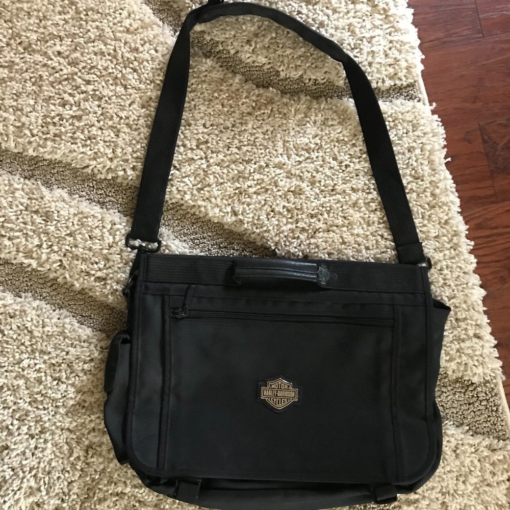 Never used,  Harley-Davidson Nylon Briefcase